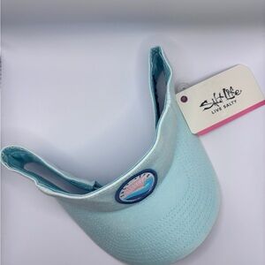 Salt Life Teal-Tinted Open-Top Visor with Tag